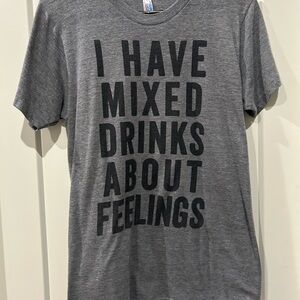 American Apparel Charcoal Graphic Tee